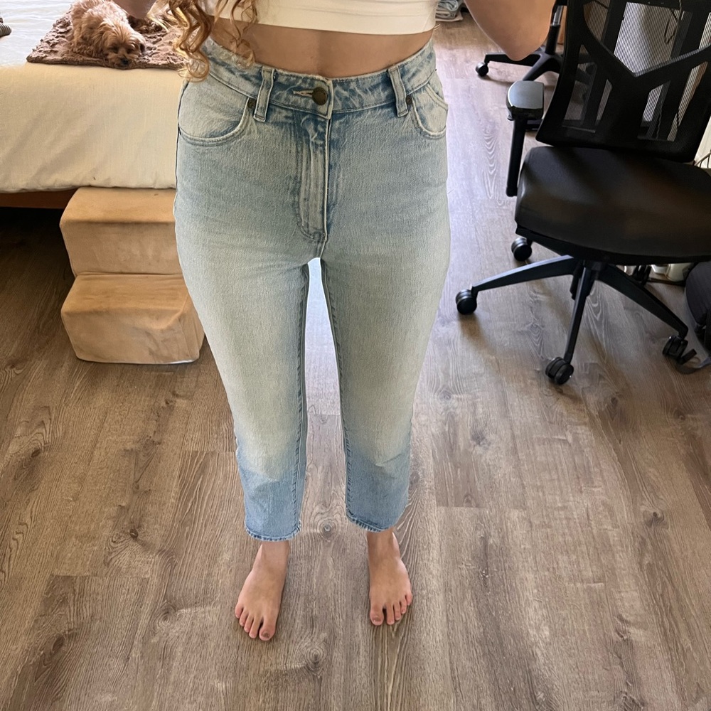 Rolla’s High Rise Straight Jeans